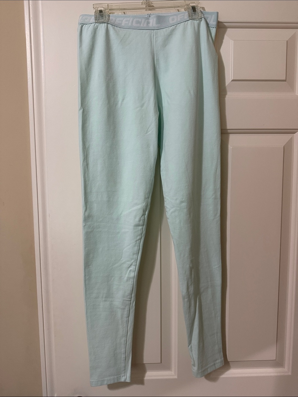 Boohoo Mint Green High-Waist Leggings